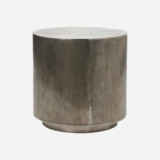 Side table, HDRota, Brushed silver