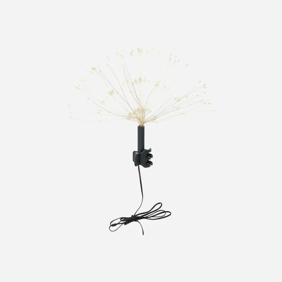 Top star w. LED, HDGlow, Silber-Finish