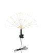 Top star w. LED, HDGlow, Silber-Finish