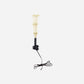 Top star w. LED, HDGlow, Silber-Finish