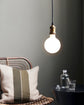 E27 LED bulb, HDMega Edison, White