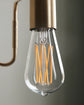 LED-Glühbirne, Edison, Klar