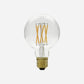 E27 LED bulb, HDGlobe, Clear