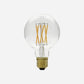 E27 LED bulb, HDGlobe, Clear