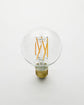 E27 LED bulb, HDGlobe, Clear