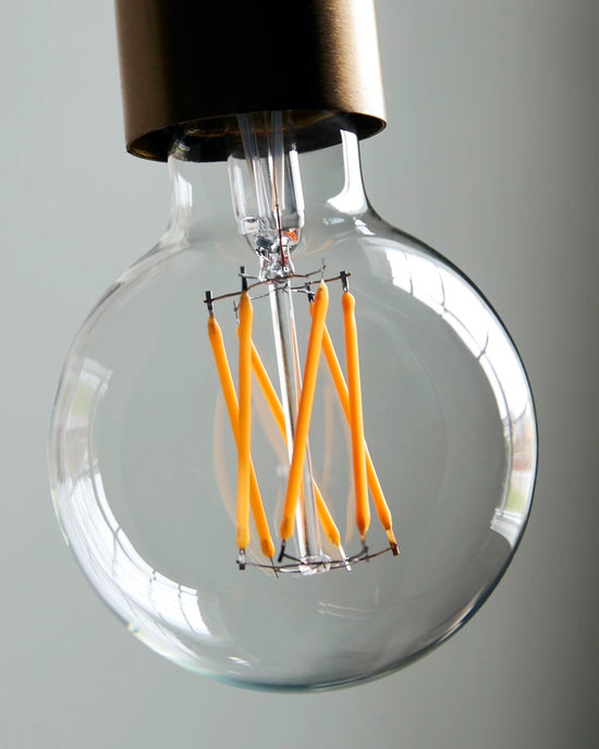E27 LED bulb, HDGlobe, Clear