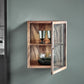 Vitrineskab, HDMontre, Antik brun