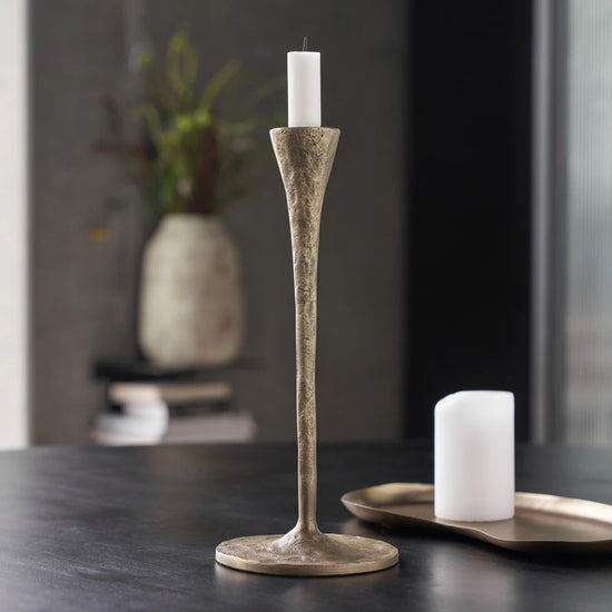 Candle holder, HDStada, Antique brass