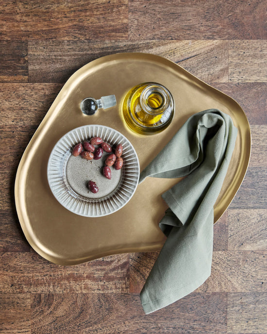 Tray, HDOsea, Antique brass