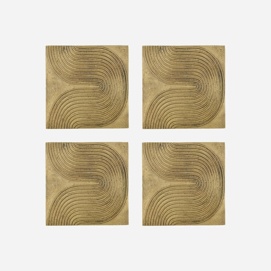 Wall art, HDList, Antique brass