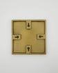 Wall art, HDList, Antik guld finish