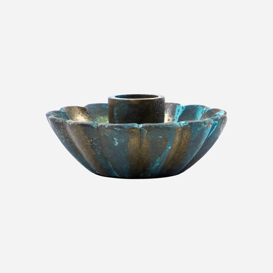Candle holder, HDPli, Green