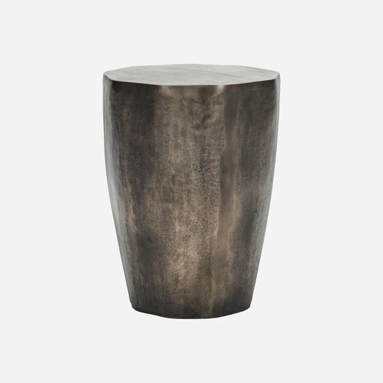 Side table, HDMeta, Antique brass finish