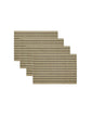 Placemat, HDFica, Black, Natural