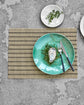 Placemat, HDFica, Black, Natural