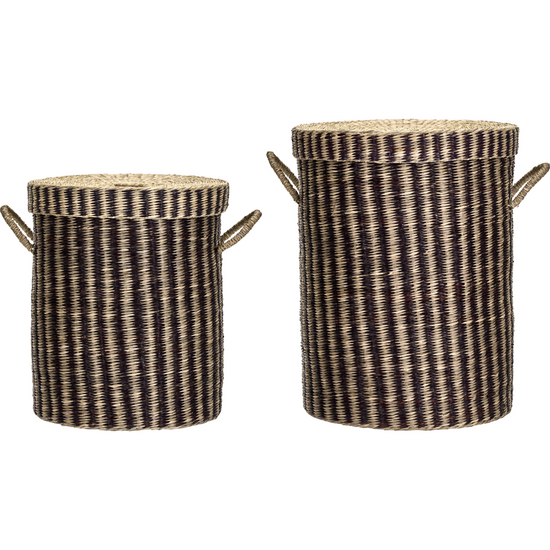 Laundry baskets, HDLaundry, Nature;Brown