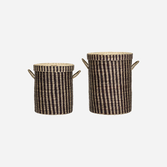 Laundry baskets, HDLaundry, Nature;Brown