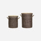 Laundry baskets, HDLaundry, Nature;Brown