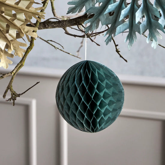 Weihnachtsschmuck, HDOrb, Grün