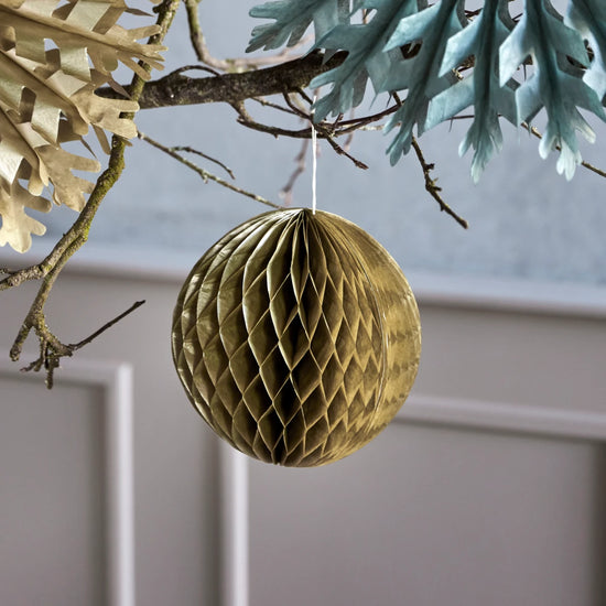 Weihnachtsschmuck, HDOrb, Gold