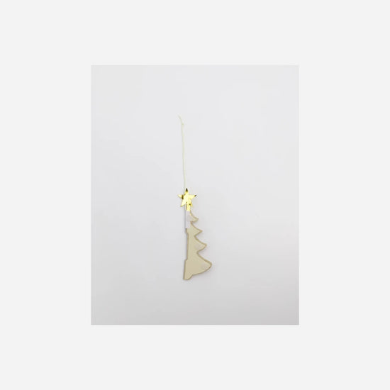 Weihnachtsschmuck, HDTree, Elfenbein
