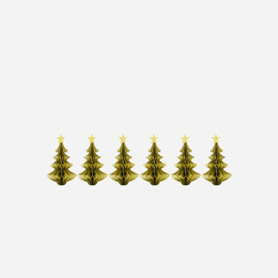 Christmas ornament, HDTree, Golden