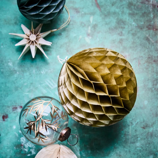 Weihnachtsschmuck, HDOrb, Gold