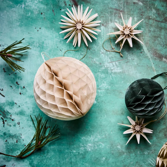 Weihnachtsschmuck, HDOrb, Elfenbein