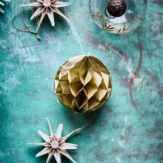 Weihnachtsschmuck, HDOrb, Gold