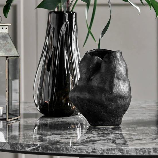 Vase, HDFomu, Sort