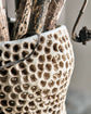 Vase, HDPan, Beige