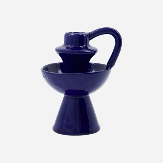 Candle holder, HDDiva, Blue