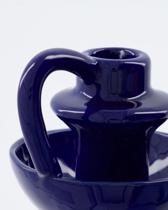 Candle holder, HDDiva, Blue