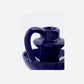 Candle holder, HDDiva, Blue