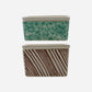 Storage boxes, HDDiva, Green;Brown
