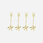 Kitchen utensils, HDServe, Fork, Antique gold