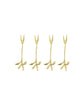 Kitchen utensils, HDServe, Fork, Antique gold