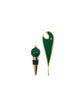 Bottle opener and bottle stopper, HDOpen, Golden, Green