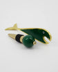 Bottle opener and bottle stopper, HDOpen, Golden, Green