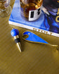 Bottle opener and bottle stopper, HDOpen, Golden, Blue