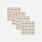 Servietten, HDJoin, Schwarz;Off-White