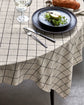 Tischdecke, HDJoin, Schwarz;Off-White
