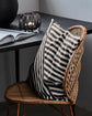 Cushion cover, HDAzy, Black, Off-white
