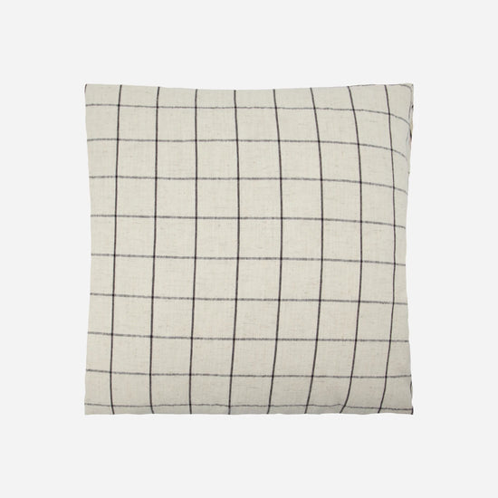 Cushion cover, HDJoin, Off-white, Black