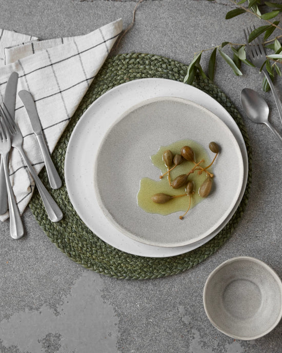 Dinner plate, HDMore, Grey