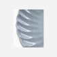 Lunch/cake plate, HDScallop, Light blue