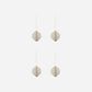Weihnachtsschmuck, HDAlsta, Off-White;Gold