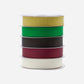Ribbon, HDTape, Off-white, Burgundy, Black, Green, Gold