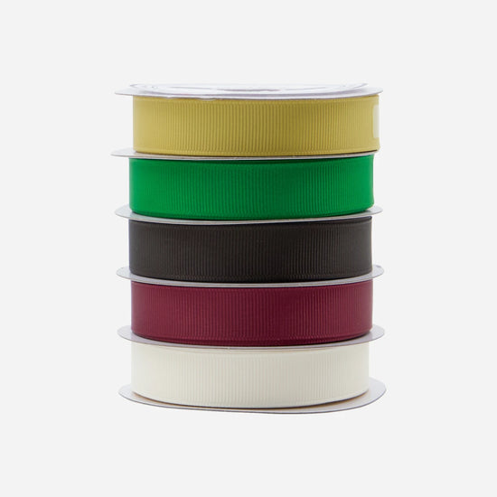 Ribbon, HDTape, Off-white, Burgundy, Black, Green, Gold