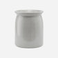 Ceramic jar, Shellish grey